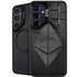 Ethereum Textured Logo Galaxy S25 FE Kickstand Case