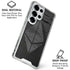 Ethereum Textured Logo Galaxy S25 Ultra Clear Case