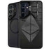 Ethereum Textured Logo Galaxy S26 Plus Kickstand Case