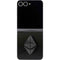 Ethereum Textured Logo Galaxy Z Flip6 Skin