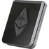 Ethereum Textured Logo Galaxy Z Flip6 Skin