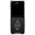 Ethereum Textured Logo Galaxy Z Flip6 Clear Case