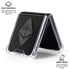 Ethereum Textured Logo Galaxy Z Flip7 Clear Case