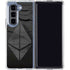 Ethereum Textured Logo Galaxy Z Fold5 5G Clear Case