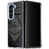 Ethereum Textured Logo Galaxy Z Fold5 5G Clear Case