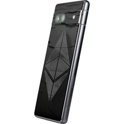 Ethereum Textured Logo Google Pixel 7a Skin