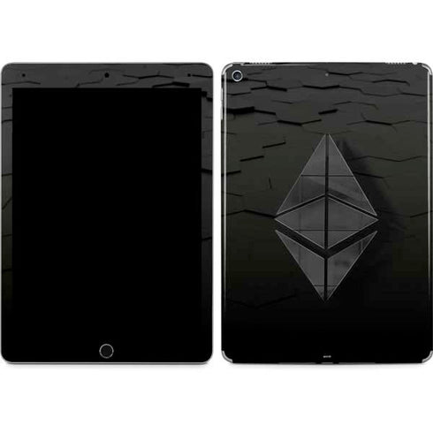 Ethereum Textured Logo iPad Skins