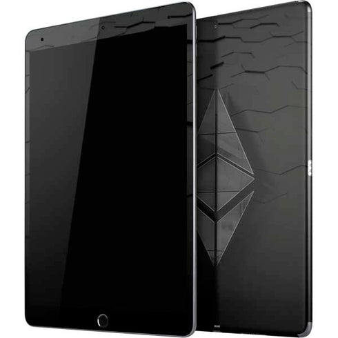 Ethereum Textured Logo iPad Skins