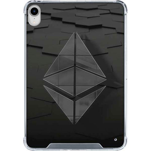 Ethereum Textured Logo iPad 11th Gen (2025) Clear Case