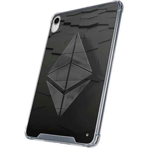 Ethereum Textured Logo iPad 11th Gen (2025) Clear Case