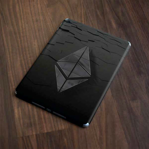 Ethereum Textured Logo Apple iPad Skin