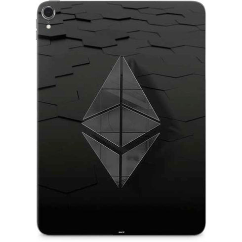 Ethereum Textured Logo Apple iPad Pro Skin