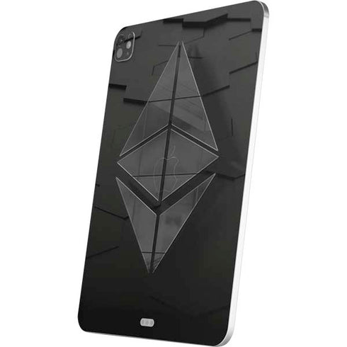 Ethereum Textured Logo iPad Pro 13in M4 (2024) Skin