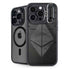 Ethereum Textured Logo iPhone 13 Pro Kickstand Case