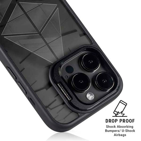 Ethereum Textured Logo iPhone 13 Pro Kickstand Case