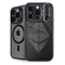 Ethereum Textured Logo iPhone 14 Pro Kickstand Case