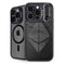 Ethereum Textured Logo iPhone 14 Pro Max Kickstand Case