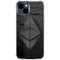 Ethereum Textured Logo iPhone 15 Clear Case