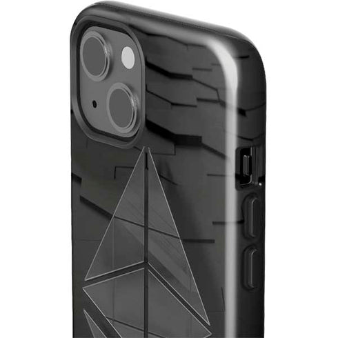 Ethereum Textured Logo iPhone 15 Impact Case
