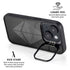 Ethereum Textured Logo iPhone 15 Kickstand Case