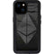 Ethereum Textured Logo iPhone 15 Plus Waterproof Case