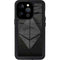 Ethereum Textured Logo iPhone 15 Pro Waterproof Case