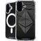 Ethereum Textured Logo iPhone 16 Plus MagSafe Case