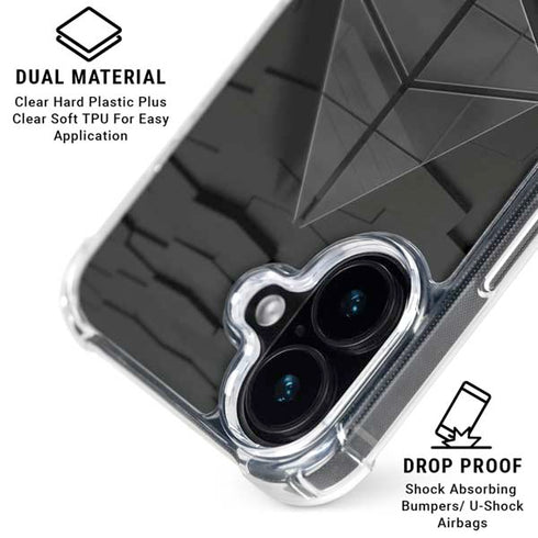 Ethereum Textured Logo iPhone 16 Plus MagSafe Case