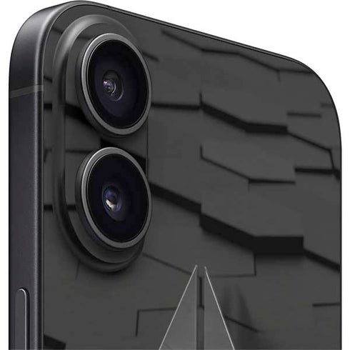 Ethereum Textured Logo iPhone 16 Plus Skin