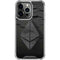 Ethereum Textured Logo iPhone 16 Pro Clear Case