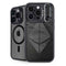 Ethereum Textured Logo iPhone 16 Pro Kickstand Case