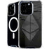 Ethereum Textured Logo iPhone 16 Pro MagSafe Case