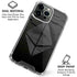 Ethereum Textured Logo iPhone 16 Pro Max Clear Case