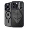 Ethereum Textured Logo iPhone 16 Pro Max Kickstand Case
