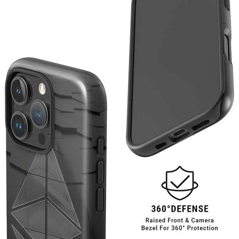 Ethereum Textured Logo iPhone 16 Pro Max Magsafe Impact Case