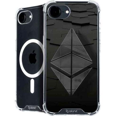 Ethereum Textured Logo iPhone 16e MagSafe Case