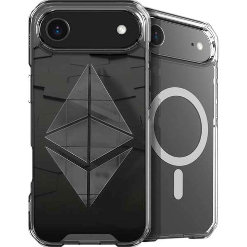 Ethereum Textured Logo iPhone 17 Air MagSafe Case