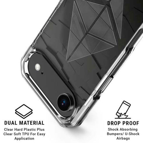 Ethereum Textured Logo iPhone 17 Air MagSafe Case