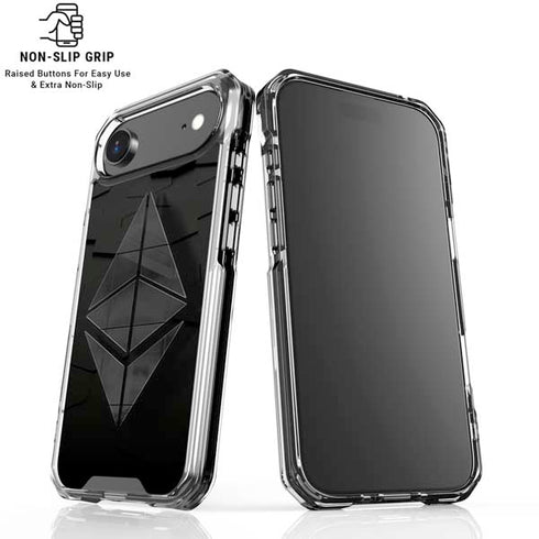 Ethereum Textured Logo iPhone 17 Air MagSafe Case