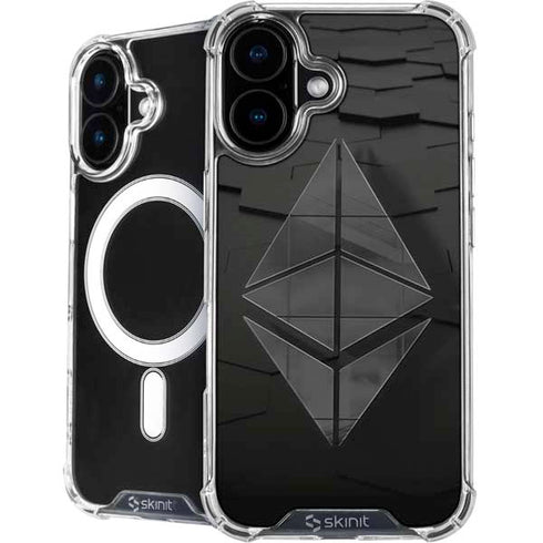 Ethereum Textured Logo iPhone 17 MagSafe Case