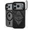 Ethereum Textured Logo iPhone 17 Pro Kickstand Case