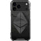Ethereum Textured Logo iPhone 17 Pro Max Clear Case