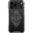 Ethereum Textured Logo iPhone 17 Pro Max Clear Case