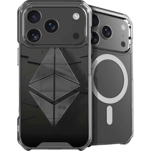 Ethereum Textured Logo iPhone 17 Pro Max MagSafe Case