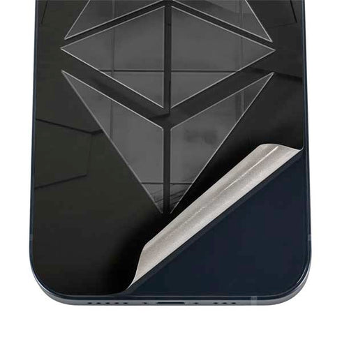 Ethereum Textured Logo iPhone 17 Pro Max Skin