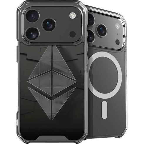 Ethereum Textured Logo iPhone 18 Pro MagSafe Case