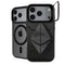 Ethereum Textured Logo iPhone 18 Pro Max Kickstand Case