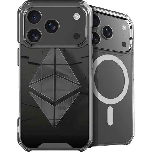Ethereum Textured Logo iPhone 18 Pro Max MagSafe Case