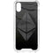 Ethereum Textured Logo iPhone XS Clear Case