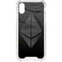 Ethereum Textured Logo iPhone XS Clear Case